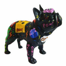 imagen 1 de figura bulldog frances 20cm pat pop juliani