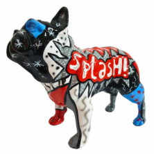 Imagen figura bulldog frances 20cm brun-one juliani