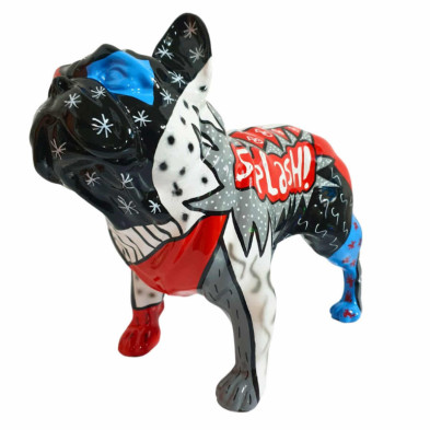 imagen 5 de figura bulldog frances 30cm brun-one juliani