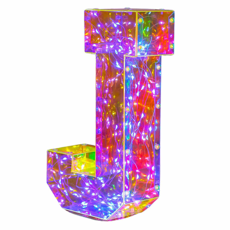 Imagen lámpara letra j iluminada + hub usb Imagen lámpara letra j iluminada + hub usb