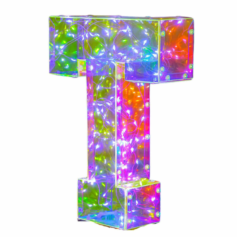 Imagen lámpara letra t iluminada + hub usb Imagen lámpara letra t iluminada + hub usb