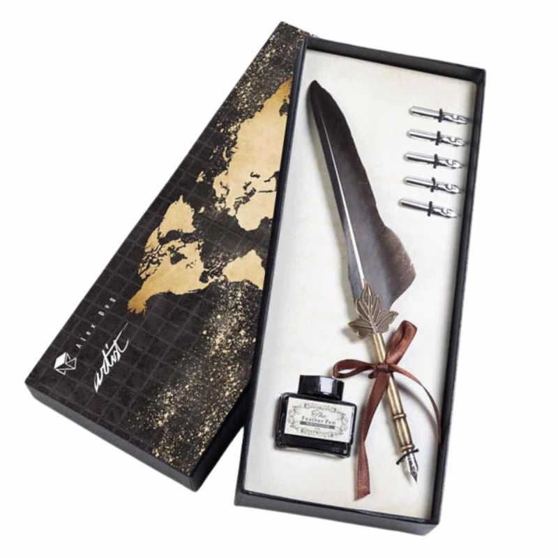 Imagen set pluma artist calligraphy negro Imagen set pluma artist calligraphy negro