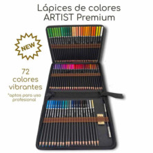 imagen 5 de estuche 72 lapices de colores con goma y extensor