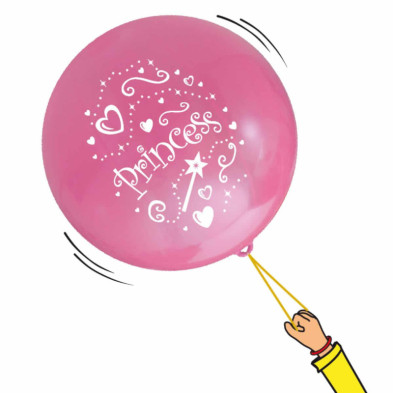 imagen 2 de globos punch ball bolsa 100 unidades ø 45cm v 27pi