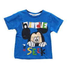 Imagen camiseta niño mickey azul