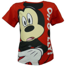 Imagen camiseta niño mickey roja