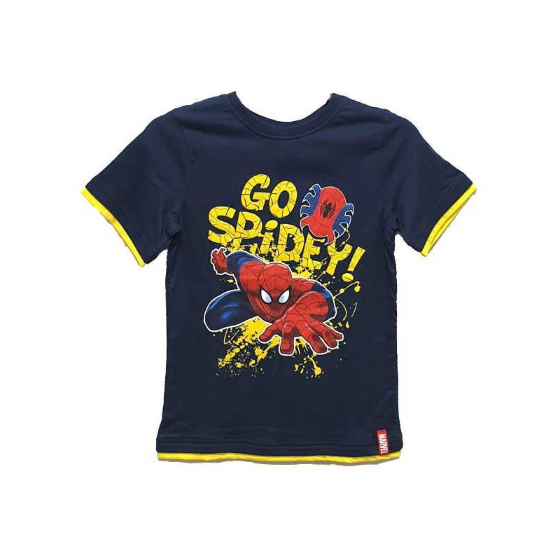 Imagen CAMISETA NIÑO SPIDERMAN GO SPIDEY NEGRA