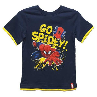 Imagen CAMISETA NIÑO SPIDERMAN GO SPIDEY NEGRA