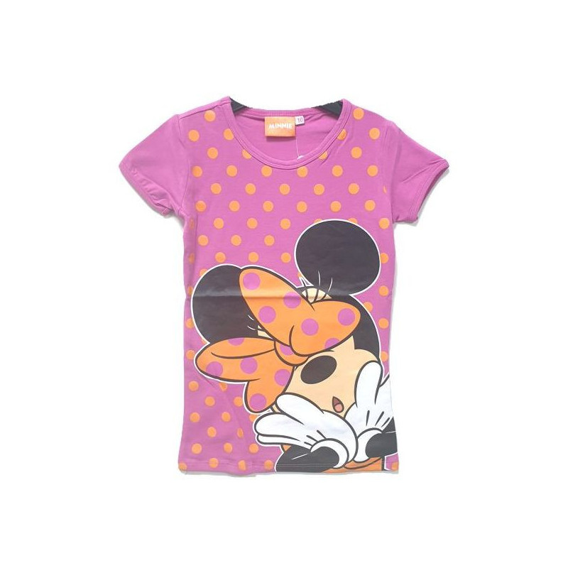 Imagen CAMISETA CON LUNARES MINNIE ROSA