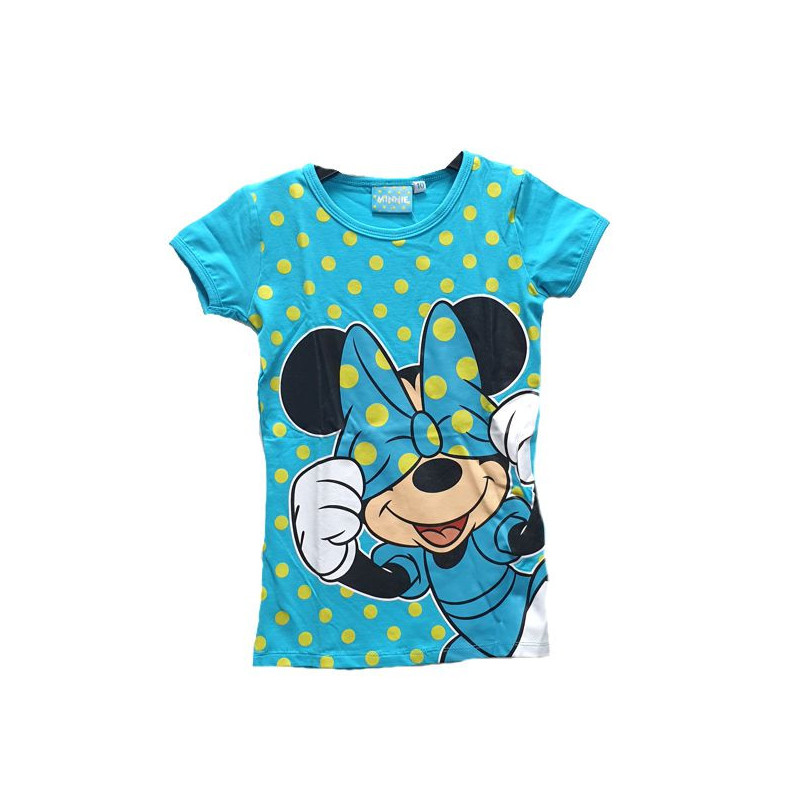 Imagen CAMISETA CON LUNARES MINNIE AZUL