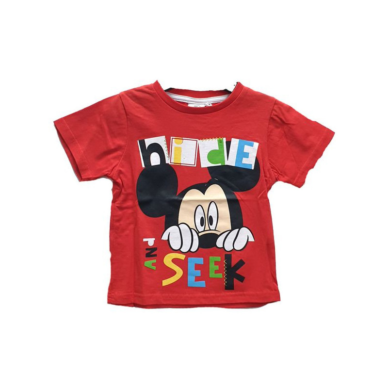 Imagen CAMISETA NIÑO MICKEY ROJA