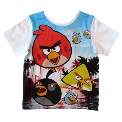 Imagen CAMISETA NI?O ANGRY BIRDS PERSONAJES