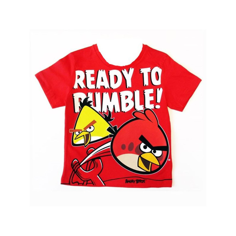 Imagen CAMISETA NI?O ANGRY BIRDS READY TO RUMBLE