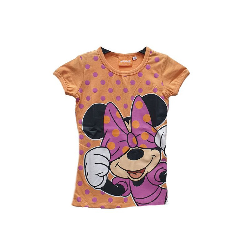 Imagen CAMISETA CON LUNARES MINNIE NARANJA