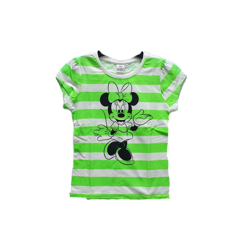 Imagen CAMISETA A RAYAS MINNIE VERDE