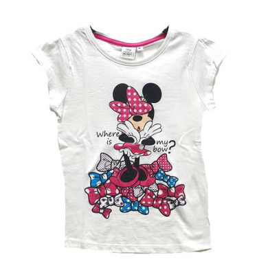 Imagen CAMISETA MINNIE BLANCA  8 AÑOS