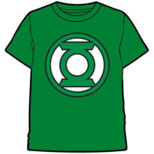 Imagen camiseta linterna verde logo