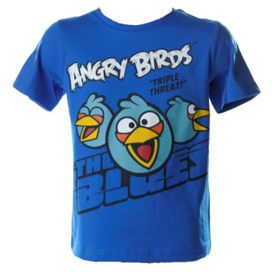 Imagen CAMISETA NI?O ANGRY BIRDS THE BLUES TALLA 8