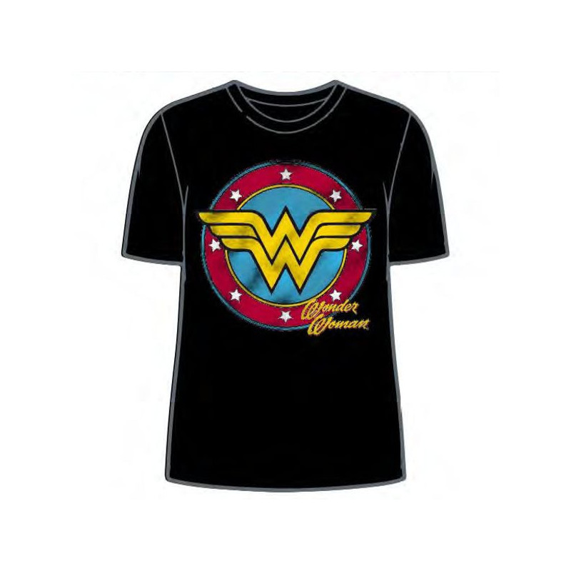 Imagen CAMISETA WONDER WOMAN LOGO MUJER