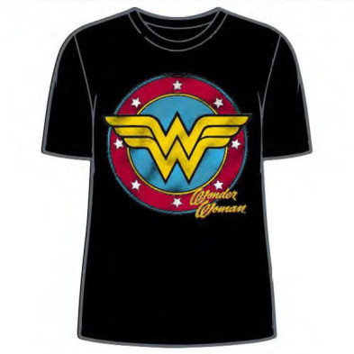 Imagen CAMISETA WONDER WOMAN LOGO MUJER