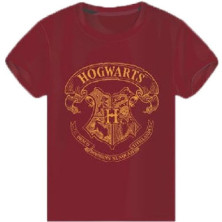 Imagen CAMISETA HARRY POTTER HOGWARTS ROJA TALLA L