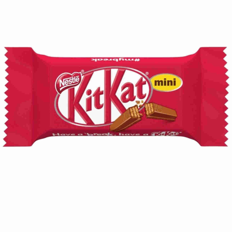 Imagen chocolatina mini kit kat 36 unidades Imagen chocolatina mini kit kat 36 unidades