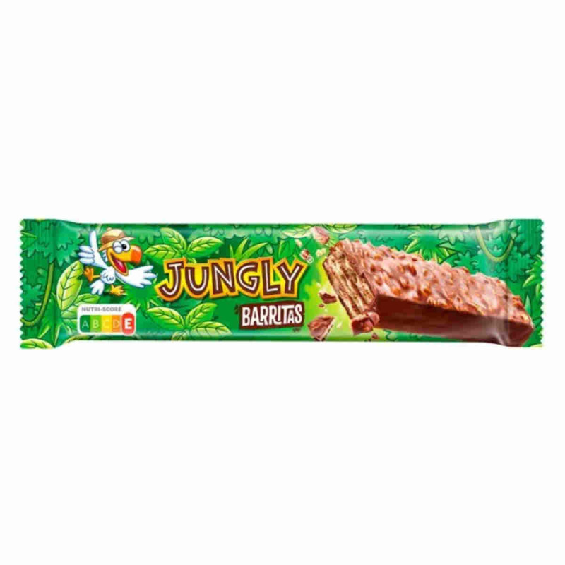 Imagen chocolatina barritas jungly 34grs 30 unidades Imagen chocolatina barritas jungly 34grs 30 unidades