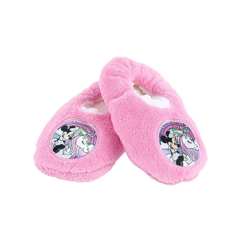 Imagen PANTUFLAS MINNIE ROSAS UNICORN DREAMS TALLA 27/28