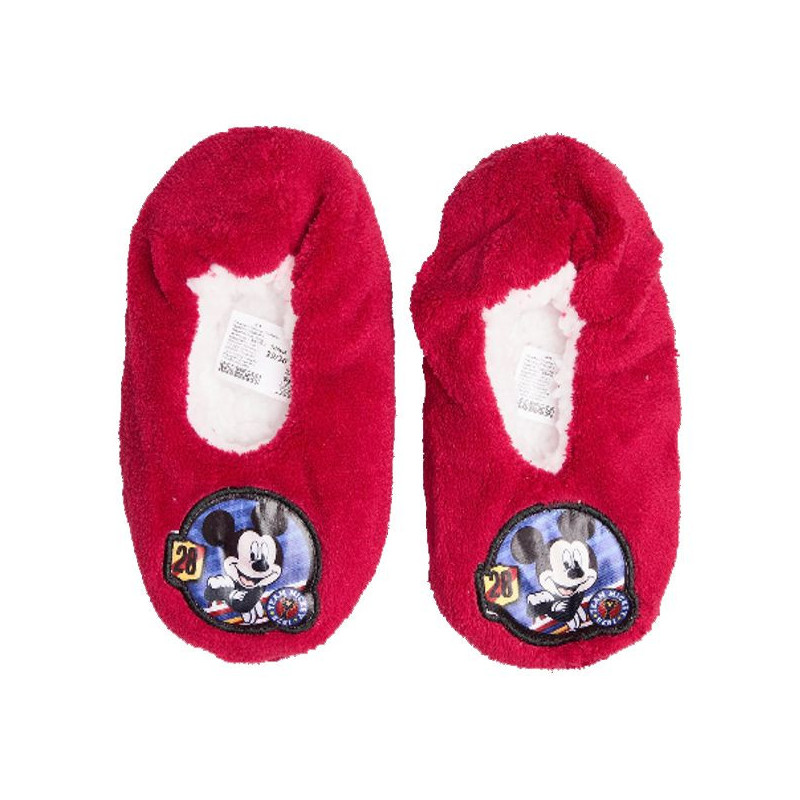 Imagen PANTUFLAS MICKEY ROJAS TEAM MICKEY