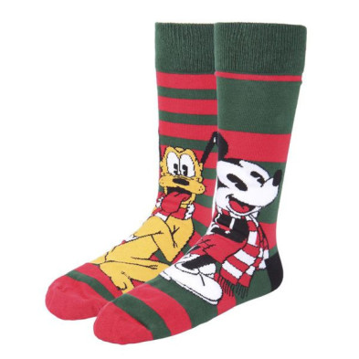 Imagen 2 de CALCETINES MICKEY 3 PIEZAS TALLA ?NICA 40-46 BOX