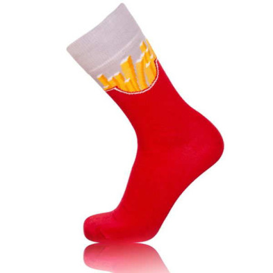 Imagen 1 de CALCETINES ADULTO PATATAS FRITAS CRAZY SOCKS 39/42