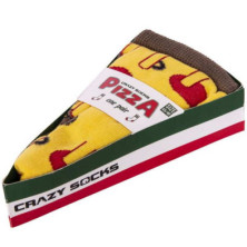 Imagen CALCETINES ADULTO PIZZA CRAZY SOCKS T. 43/46