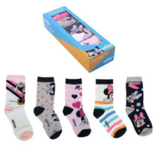 Imagen pack calcetines 5 piezas minnie mouse t 25/30