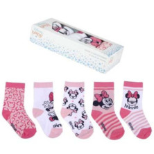 Imagen pack calcetines 5 piezas minnie mouse t 19/20