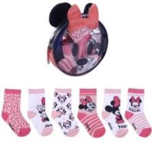 Imagen pack calcetines 5 piezas minnie mouse t. 15/16