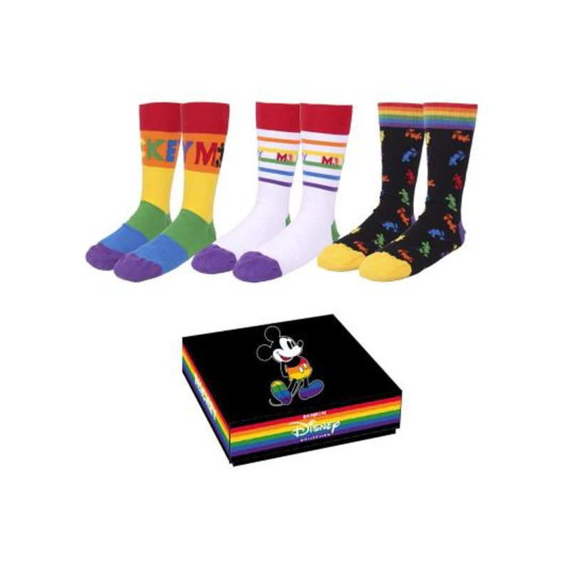 Imagen pack calcetines 3 piezas disney pride