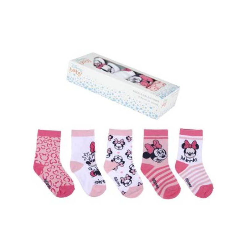 Imagen PACK CALCETINES 5 PIEZAS MINNIE MOUSE T 19/20 Imagen PACK CALCETINES 5 PIEZAS MINNIE MOUSE T 19/20