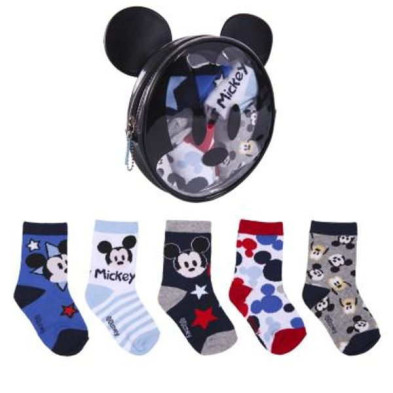 Imagen PACK CALCETINES 5 PIEZAS MICKEY MOUSE T. 19/20