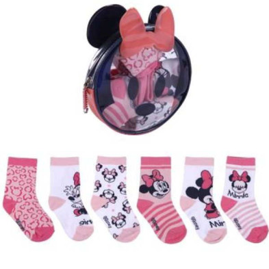 Imagen PACK CALCETINES 5 PIEZAS MINNIE MOUSE T. 15/16