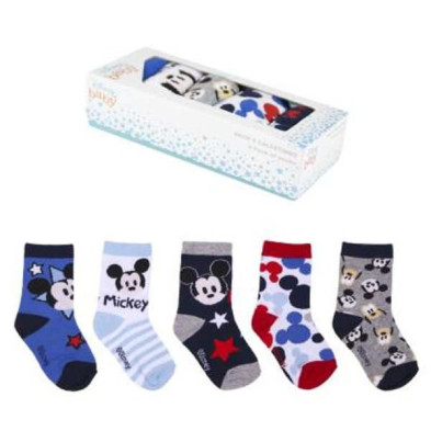 Imagen PACK CALCETINES 5 PIEZAS MICKEY MOUSE T 15/16