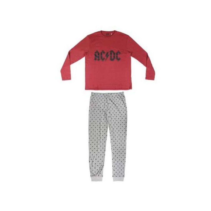 Imagen PIJAMA LARGO INTERLOCK MUSIC ACDC TALLA S