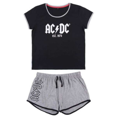 Imagen PIJAMA CORTO SINGLE JERSEY ACDC TALLA S