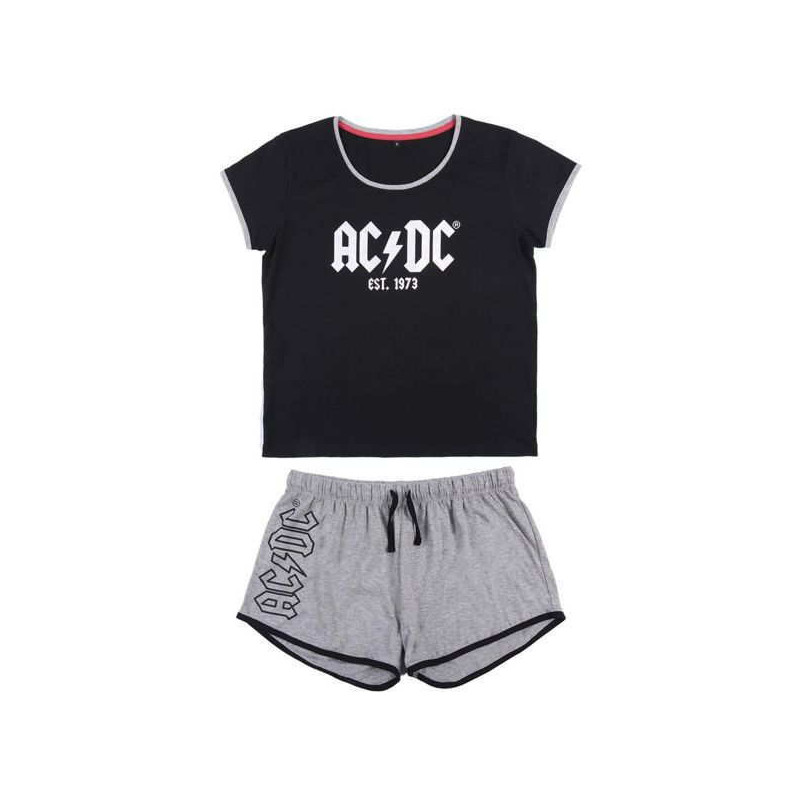 Imagen PIJAMA CORTO SINGLE JERSEY ACDC TALLA M Imagen PIJAMA CORTO SINGLE JERSEY ACDC TALLA M