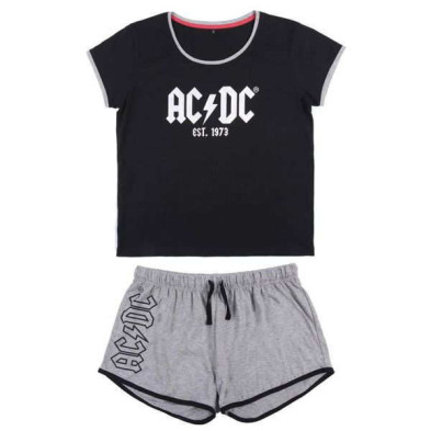 Imagen PIJAMA CORTO SINGLE JERSEY ACDC TALLA M
