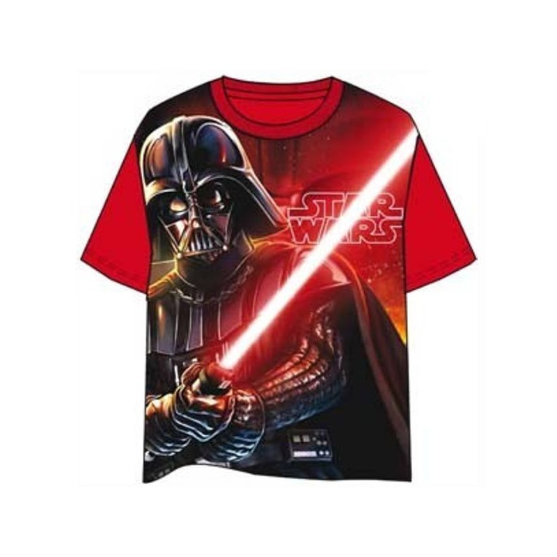 Imagen CAMISETA NIÑO STAR WARS DARTH VADER ROJA