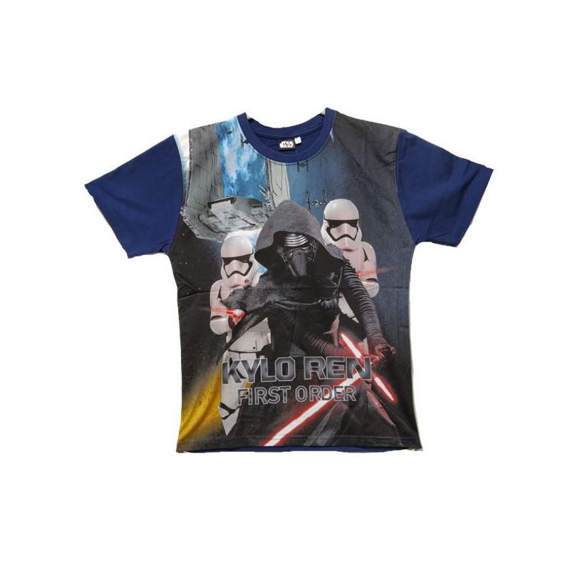 Imagen CAMISETA NIÑO STAR WARS FIRST ORDER AZUL