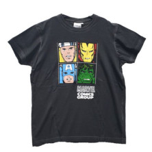 Imagen CAMISETA ADULTO AVENGERS CÓMIC NEGRO