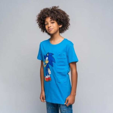 Imagen 3 de CAMISETA CORTA SONIC SINGLE JERSEY T. 12A