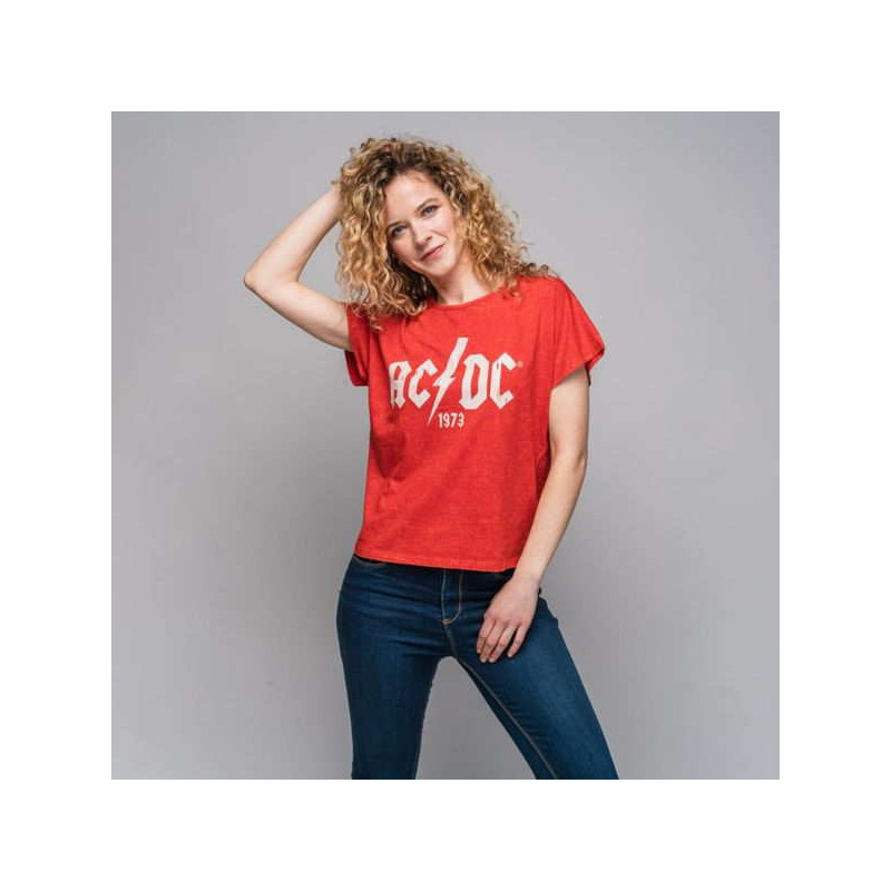 Imagen 4 de CAMISETA CORTA SINGLE JERSEY ACDC TALLA S Imagen 4 de CAMISETA CORTA SINGLE JERSEY ACDC TALLA S