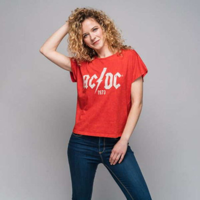 Imagen 4 de CAMISETA CORTA SINGLE JERSEY ACDC TALLA M